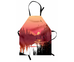 Calm Sunset River Apron