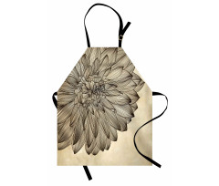 Vintage Blossom Grunge Apron