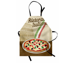 Italian Food Colloseum Apron