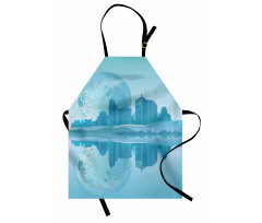 Modern City Building Earth Apron