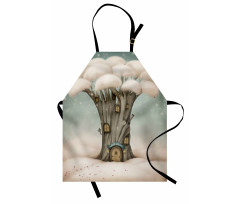 Tree in the Sky Fantasy Apron