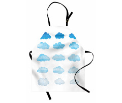 Blended Watercolor Style Apron