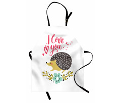 Ink Splatter Words Apron