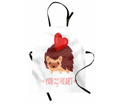 You are My Heart Words Apron