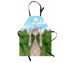 Ivy Covered Pillars Apron