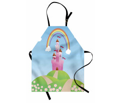 Clouds Princess Castle Apron