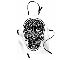 Tribal Style Skull Apron