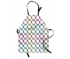 Chain Linked Dots Apron