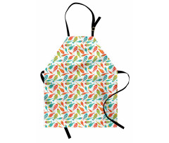 Colorful Fish Sea Bubbles Apron