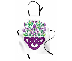 Celtic Knot Basket Form Apron