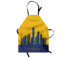 Egg Yolk Colored Sky Apron