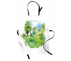 Rural Life in the Nature Apron