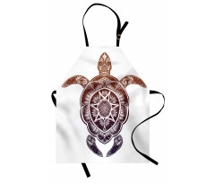 Ornate Mandala Motif Apron