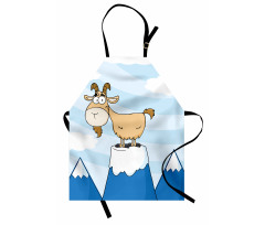 Doodle Goat Mountain Pick Apron