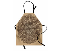 Flower Leaves Stems Apron