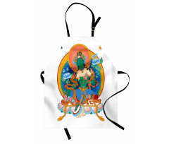 Sacred Female Figure Apron