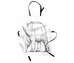 Sketch Nordic Animal Apron