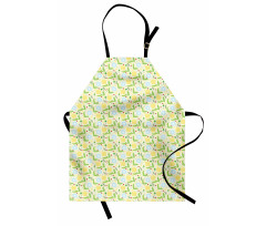 Leaves and Blowballs Apron
