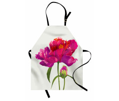 Flower and Vibrant Petals Apron