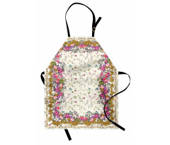 Spring Love Colorful Roses Apron
