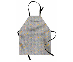 Abstract Spotty Apron