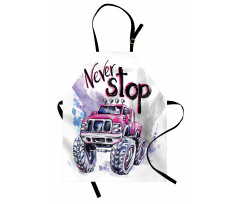 Never Stop Words Apron