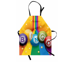 Colorful Balls Rainbow Apron