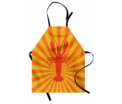 Aquatic Animal Lines Apron