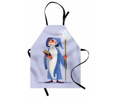 Smiling Old Sorcerer Apron