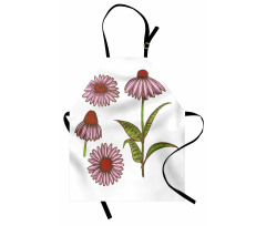 Coneflower Herbs Apron