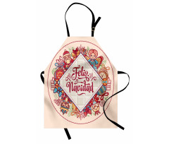 Feliz Navidad Christmas Apron