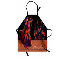 Traditonal Dancer Woman Apron