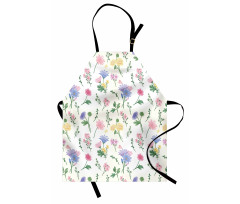 Botanical Herbs Nature Apron