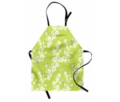 Fresh Green Springtime Apron