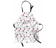 Cosmos Flowers in Pink Apron