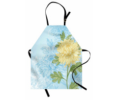 Romantic Chrysanthemum Apron