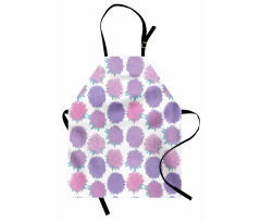 Detailed Flower Pattern Apron