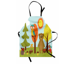 Childish Forest Animals Apron