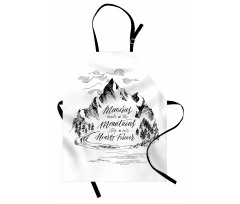 Memories in Mountains Apron