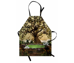 Forest Tree Pond and Swans Apron
