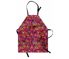 Psychedelic Vibrant Colors Apron