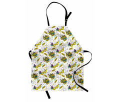 Harlequin Masks Apron