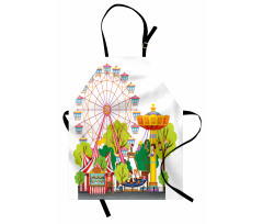 Carnival Tents Apron