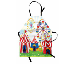 Striped Tents Apron