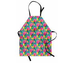 Romantic Bouquet Roses Apron