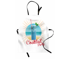 Beach Cocktail Party Apron