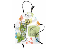 Mojito Cocktail Recipe Apron