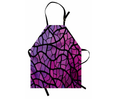 Graphic Stained Glass Apron