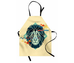 Modern Animal Portrait Apron