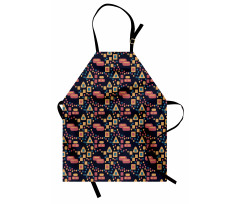 Trippy Modern Apron